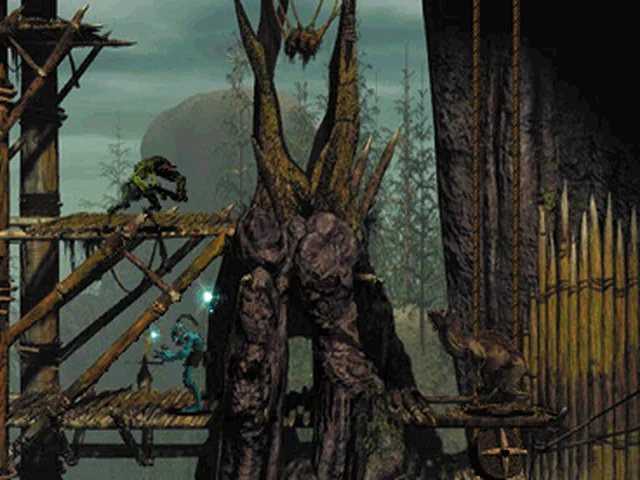Oddworld: Abe's Oddysee gameplay screenshot 1