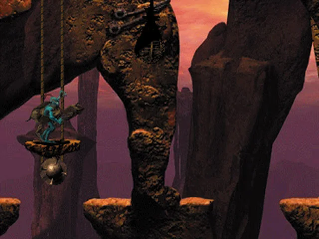 Oddworld: Abe's Oddysee gameplay screenshot 2
