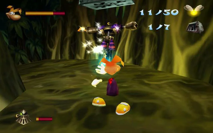 Rayman 2: The Great Escape gameplay screenshot 1