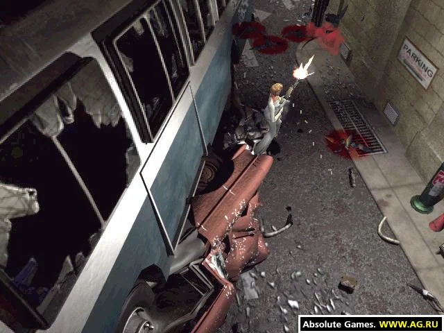 Resident Evil 3: Nemesis gameplay screenshot 1