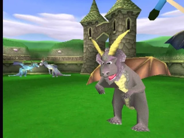Spyro the Dragon gameplay screenshot 1