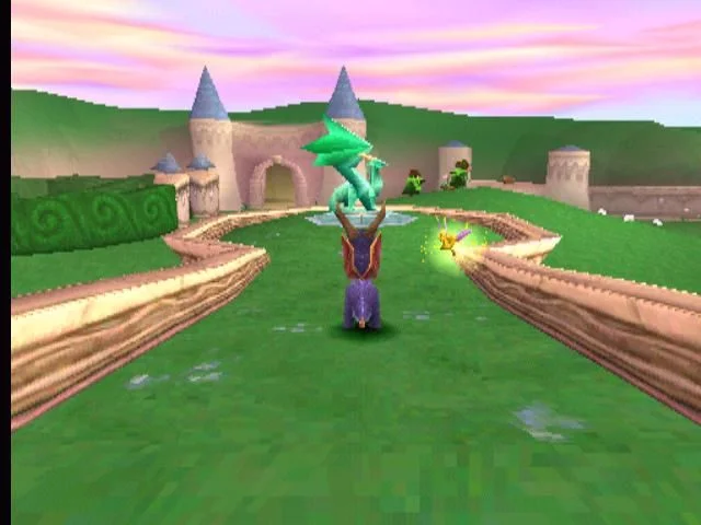 Spyro the Dragon gameplay screenshot 3