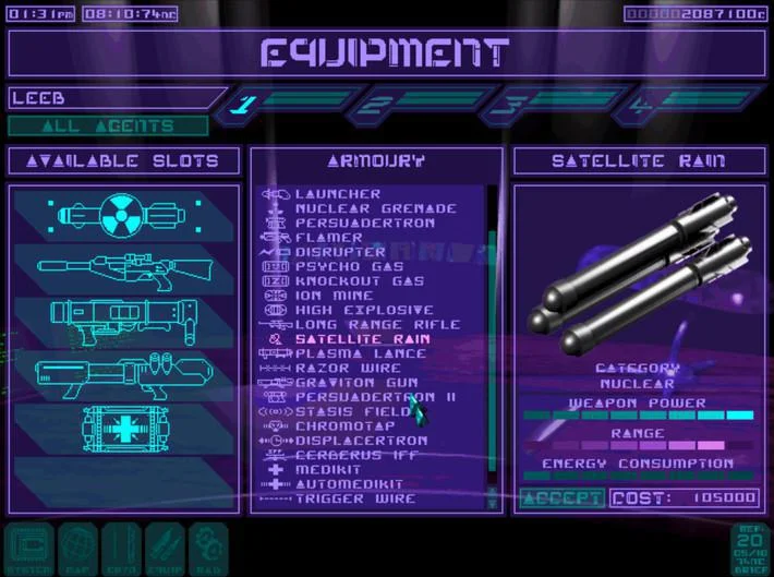 Syndicate Wars gameplay screenshot 2