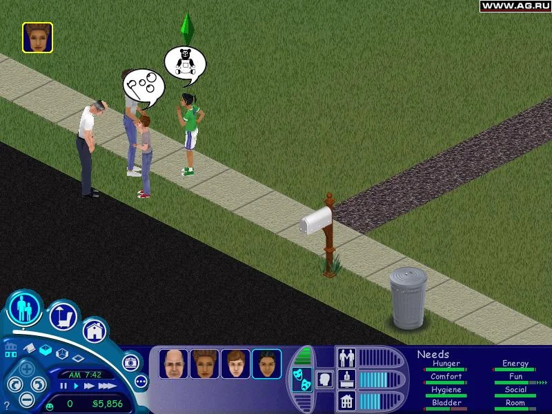 The Sims gameplay screenshot 4