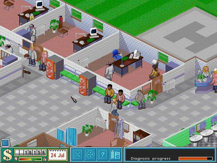 Theme Hospital gameplay screenshot 1