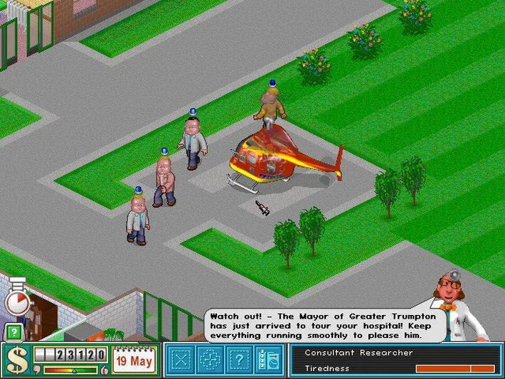 Theme Hospital gameplay screenshot 3