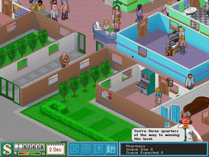 Theme Hospital gameplay screenshot 4