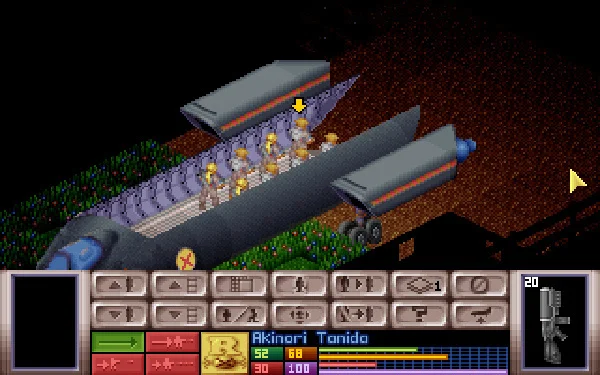 X-COM: UFO Defense gameplay screenshot 5