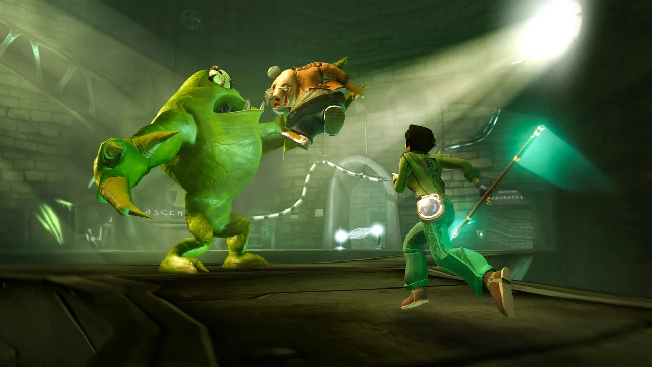 Beyond Good & Evil gameplay screenshot 1