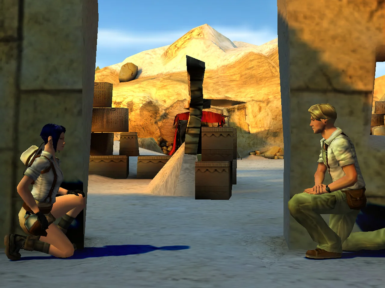 Broken Sword 3 - The Sleeping Dragon gameplay screenshot 1
