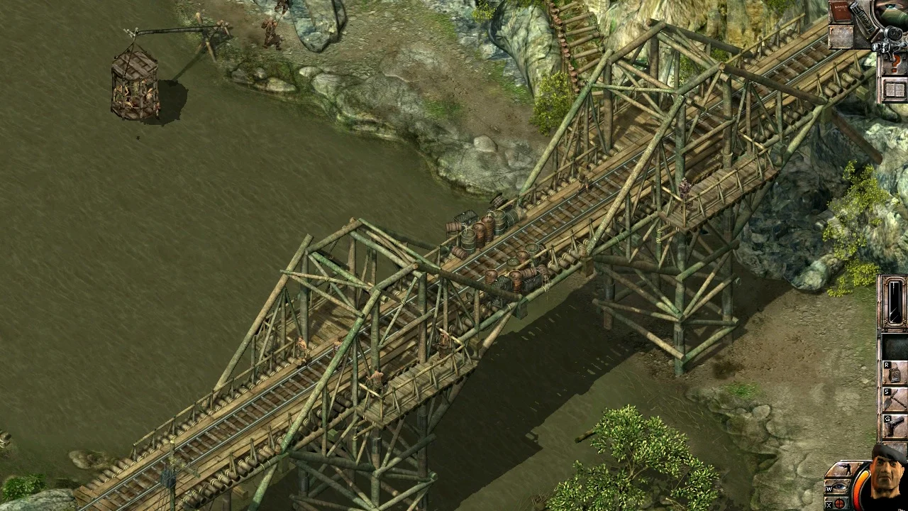 Commandos 2: Men of Courage gameplay screenshot 1