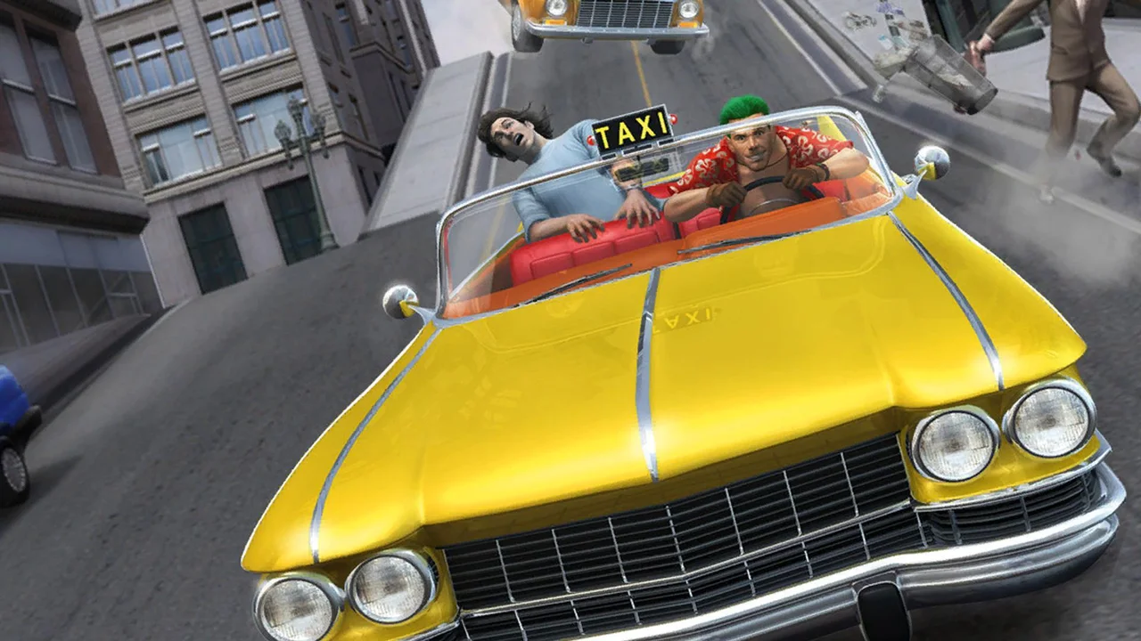 Capa de Crazy Taxi (1999)