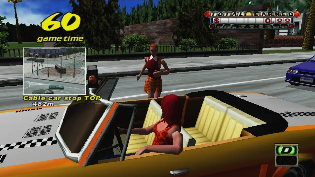 Crazy Taxi (1999) gameplay screenshot 0