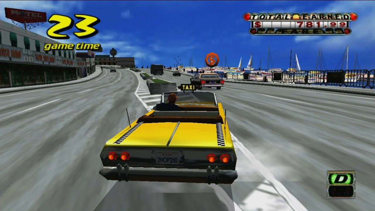 Crazy Taxi (1999) gameplay screenshot 4