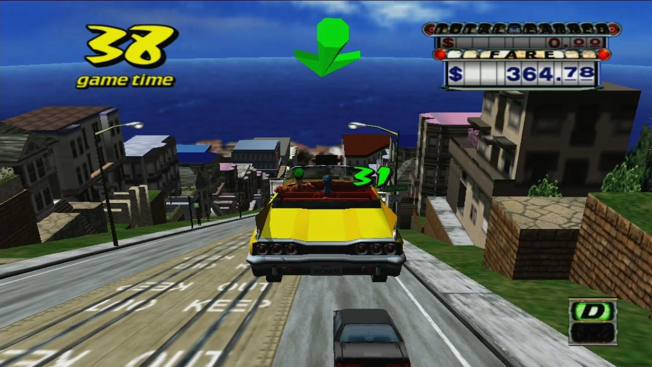 Crazy Taxi (1999) gameplay screenshot 5