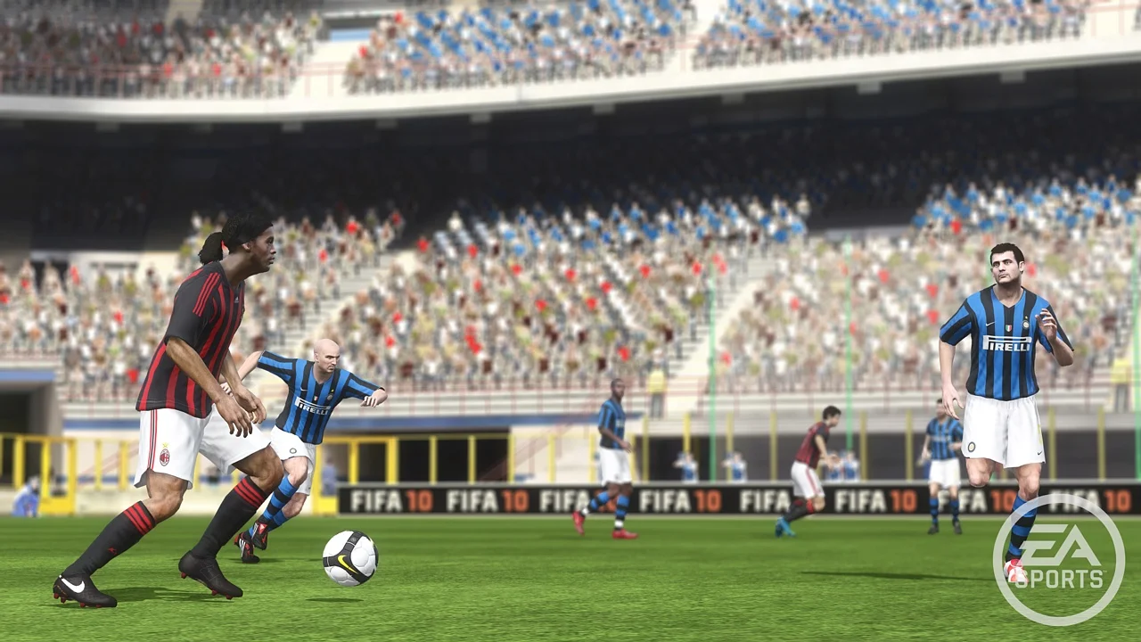 FIFA 10 gameplay screenshot 2