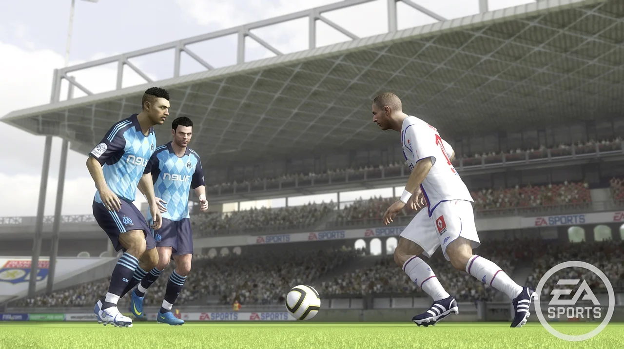 FIFA 10 gameplay screenshot 4