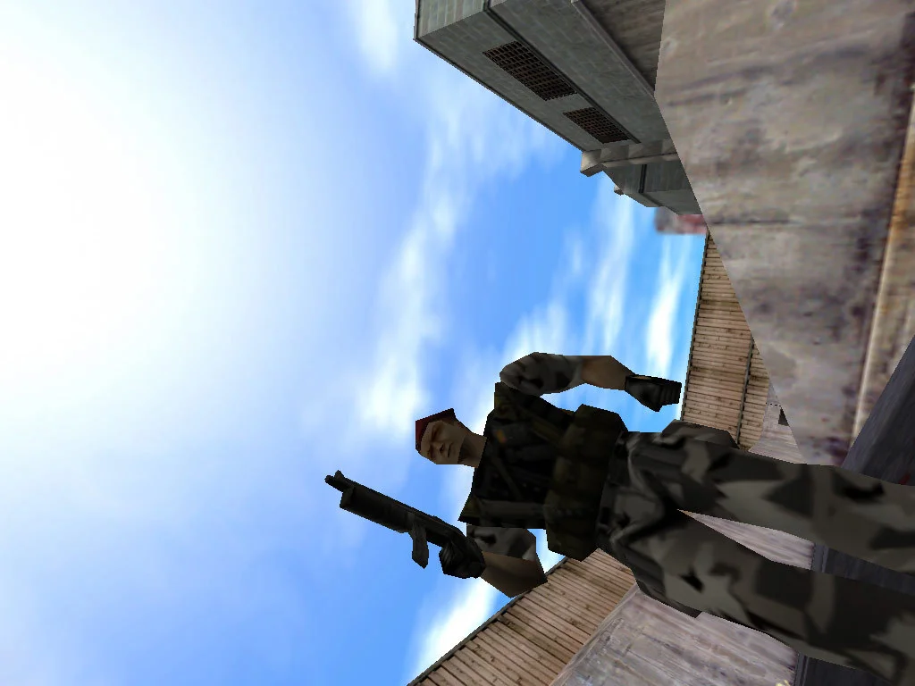 Half-Life gameplay screenshot 1