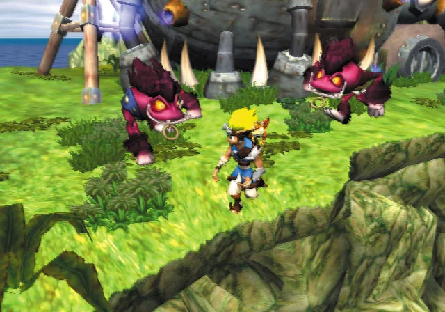 Jak and Daxter: The Precursor Legacy gameplay screenshot 2