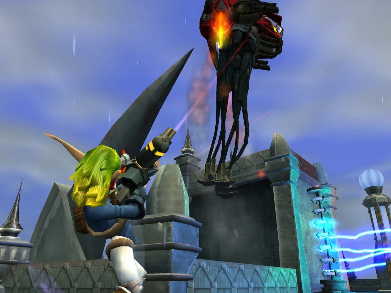 Jak II gameplay screenshot 2