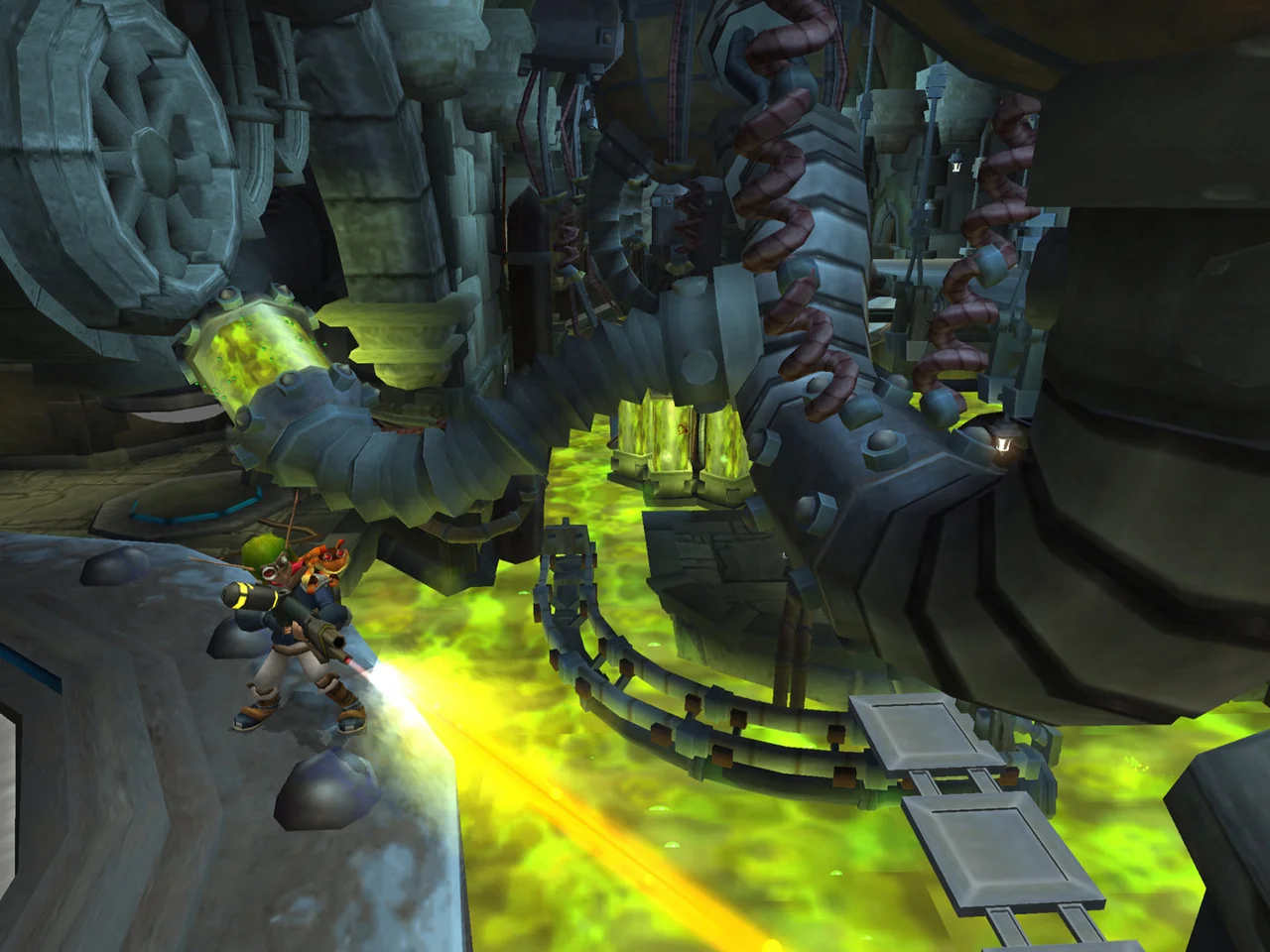Jak II gameplay screenshot 3