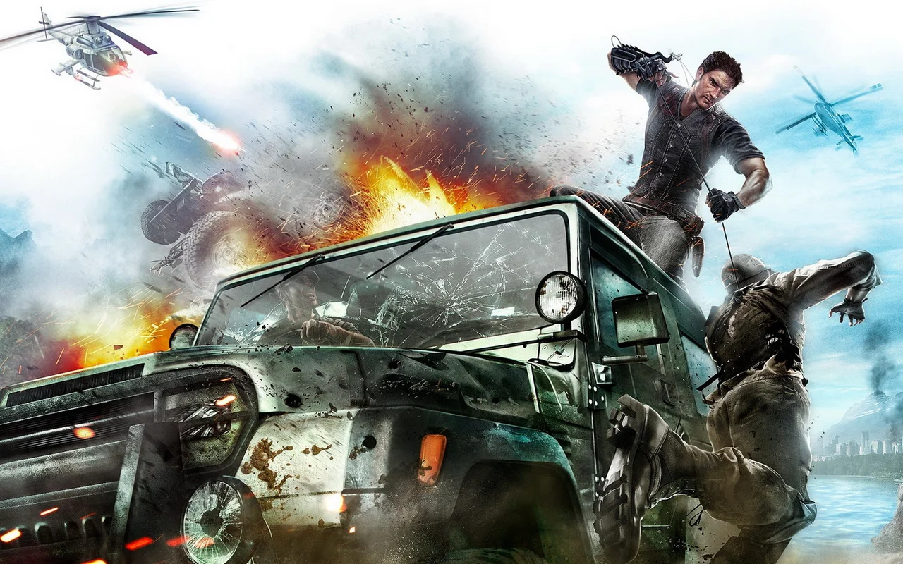 Capa de Just Cause