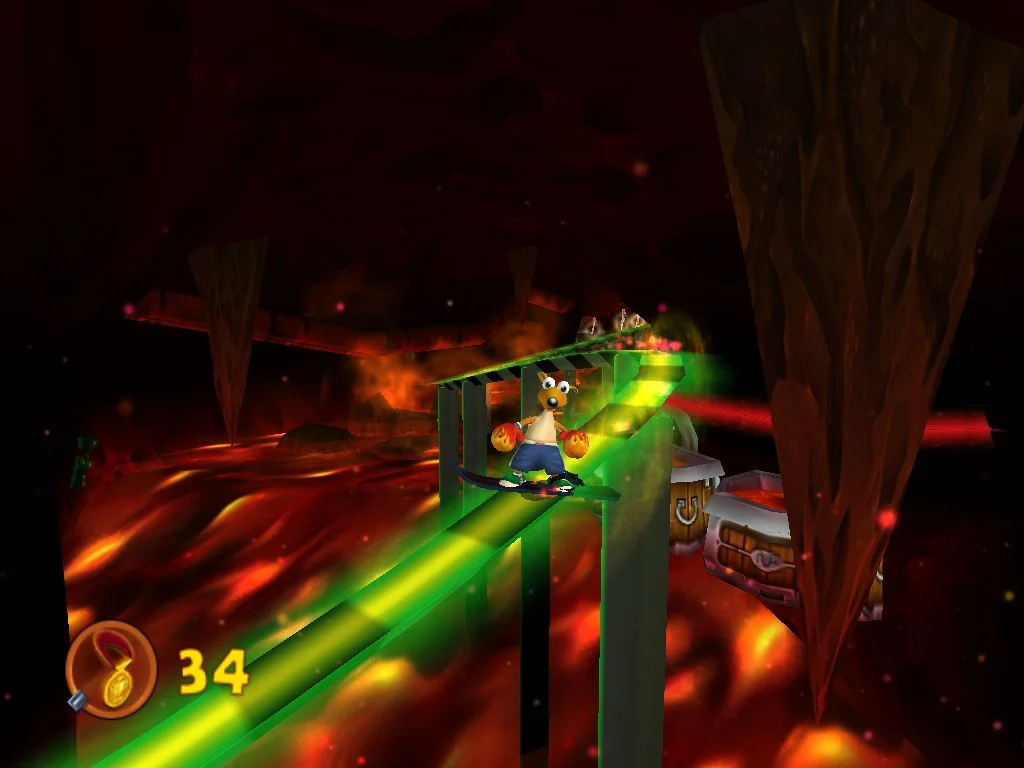 KAO the Kangaroo: Round 2 gameplay screenshot 0