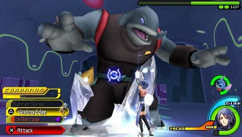 Kingdom Hearts II gameplay screenshot 2
