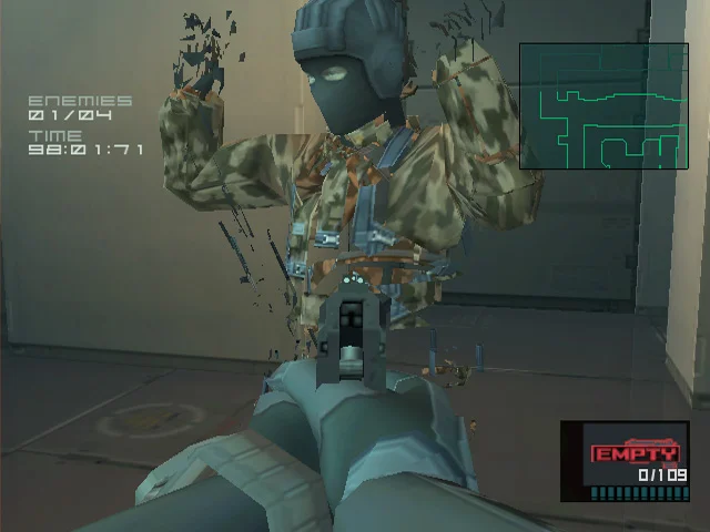 Metal Gear Solid 2: Sons of Liberty gameplay screenshot 2