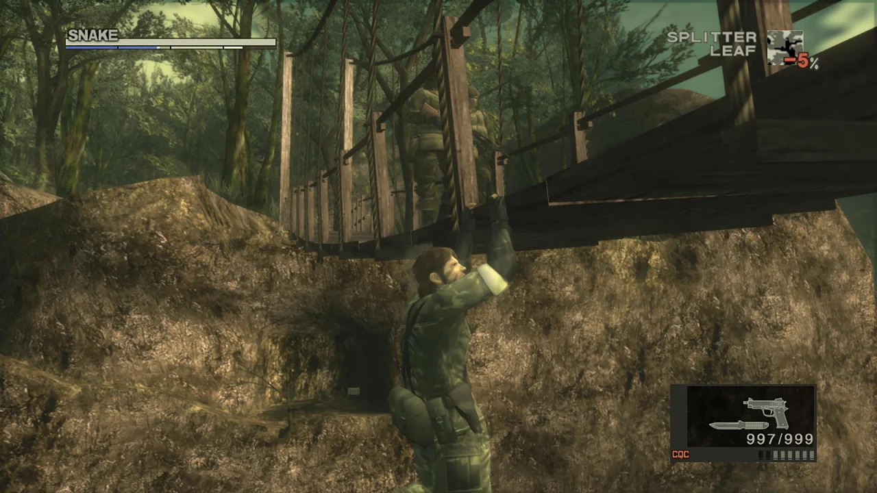 Metal Gear Solid 3: Snake Eater gameplay screenshot 1