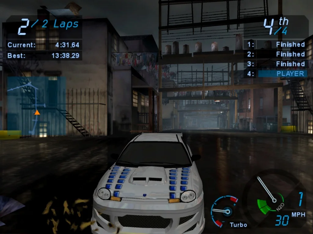 Need for Speed: Underground gameplay screenshot 2