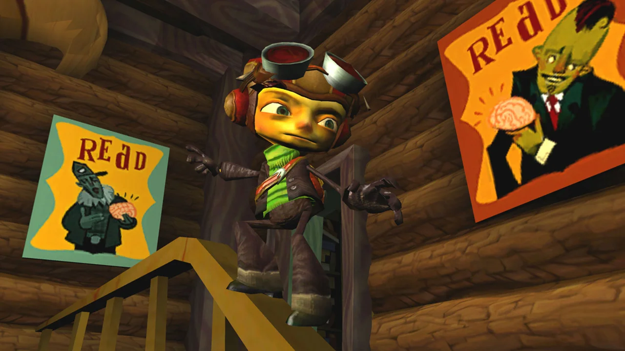 Psychonauts gameplay screenshot 0