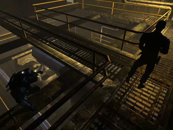 Tom Clancy's Splinter Cell Chaos Theory gameplay screenshot 2