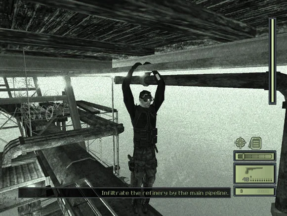 Tom Clancy's Splinter Cell gameplay screenshot 1