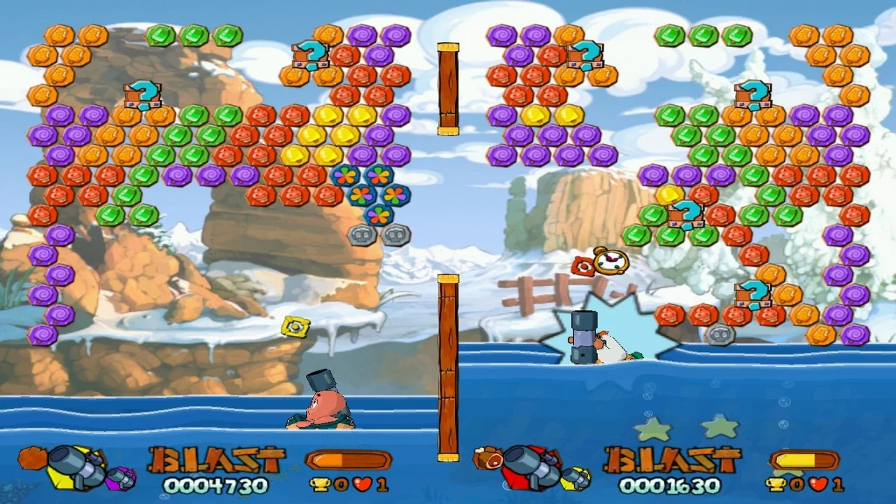 Worms Blast gameplay screenshot 5
