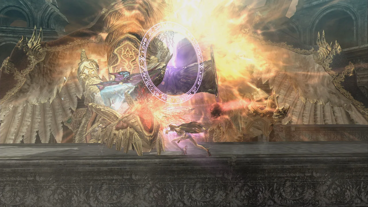 Bayonetta gameplay screenshot 3