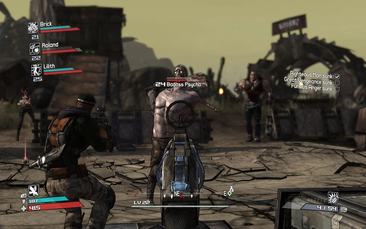 Borderlands gameplay screenshot 5