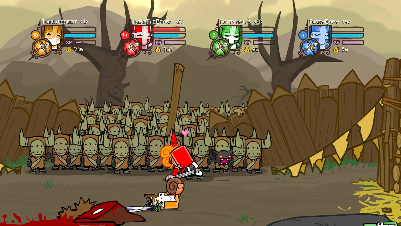 Castle Crashers gameplay screenshot 2