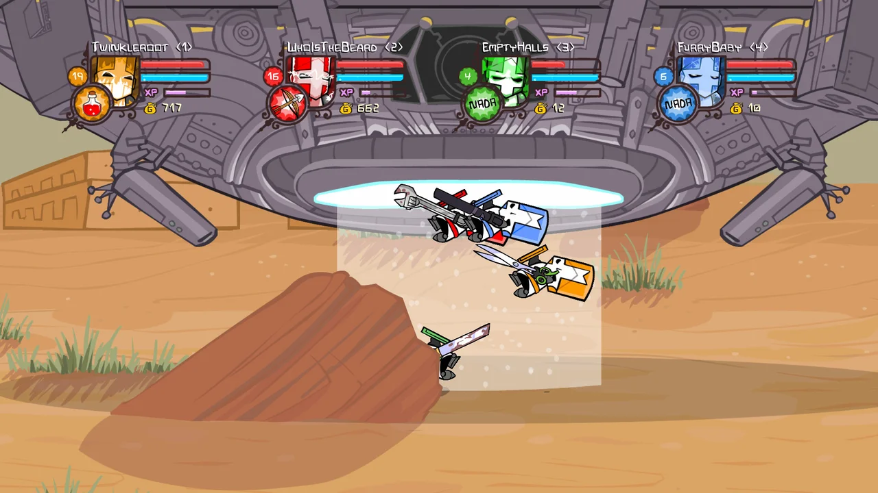 Castle Crashers gameplay screenshot 5