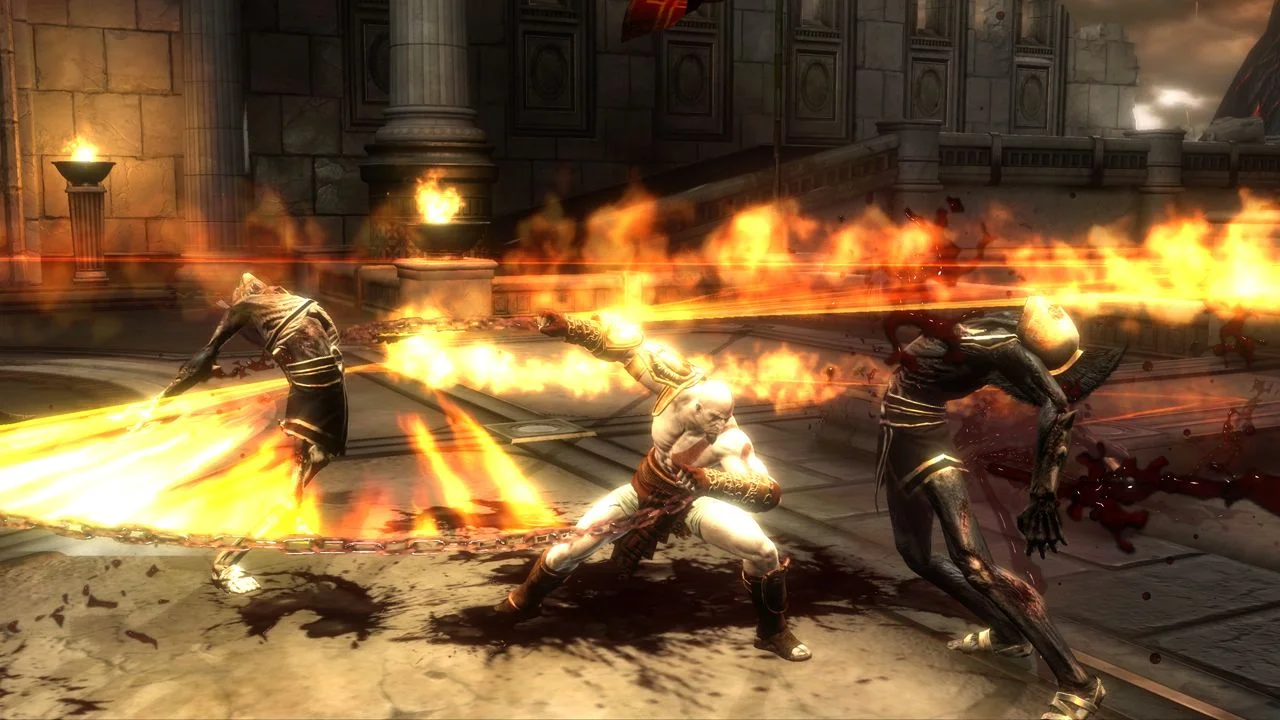 God of War III gameplay screenshot 0