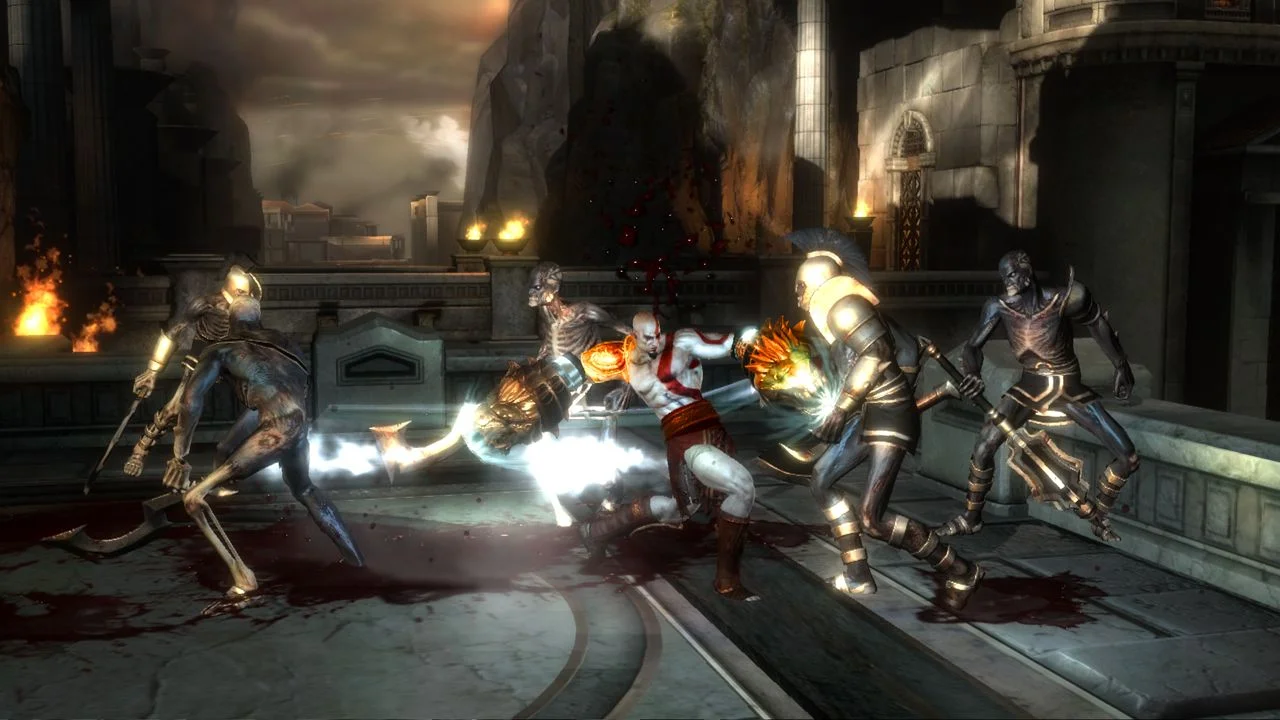 God of War III gameplay screenshot 1