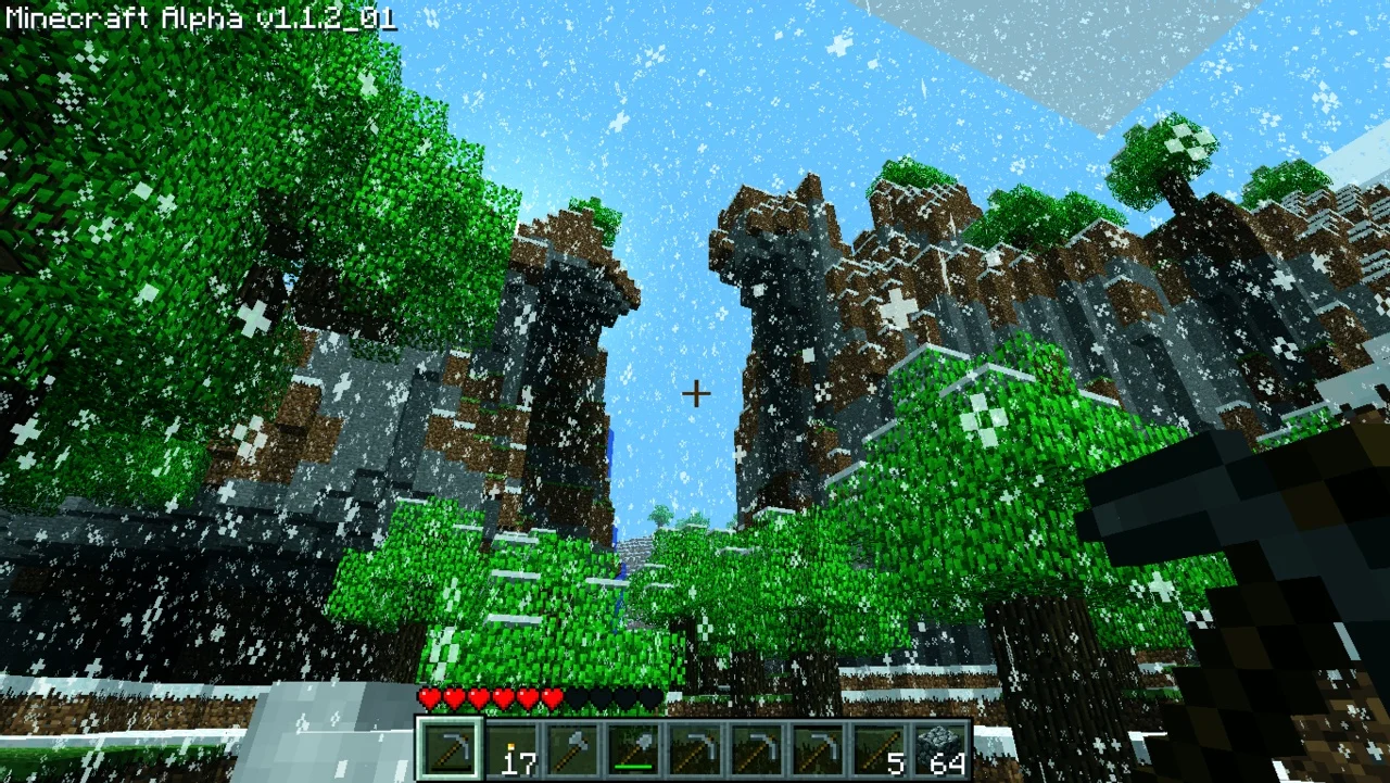 Minecraft gameplay screenshot 1
