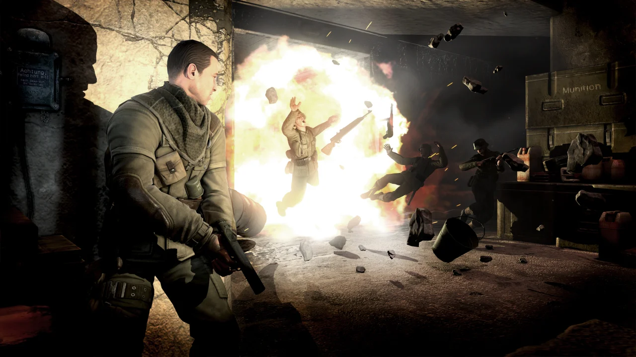 Sniper Elite V2 gameplay screenshot 2