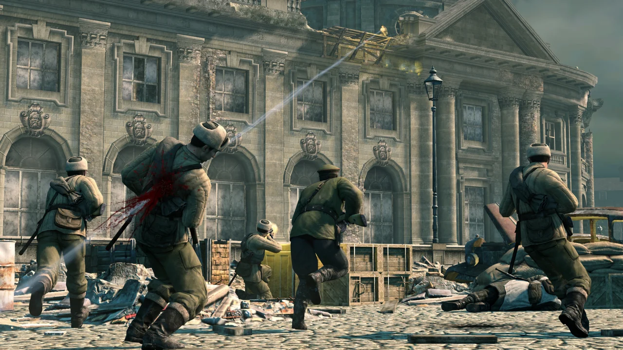 Sniper Elite V2 gameplay screenshot 4