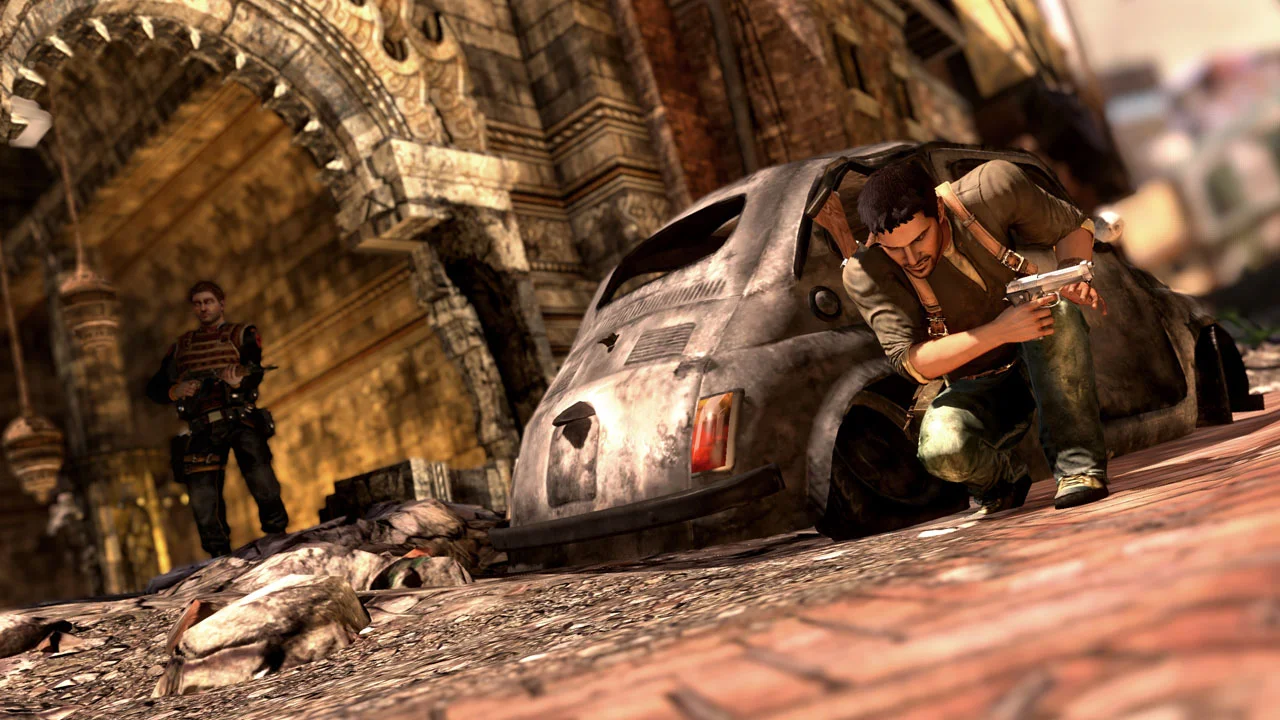 Uncharted 2: Among Thieves gameplay screenshot 2