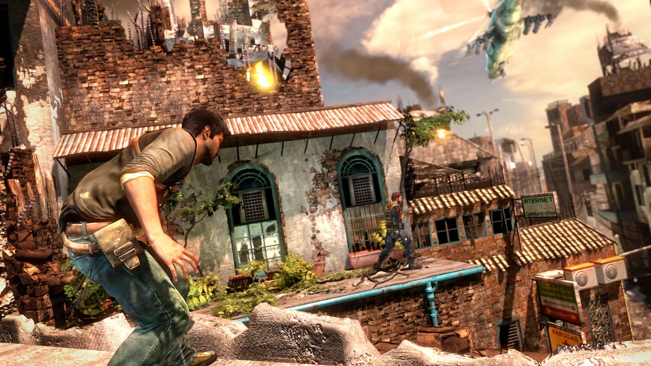 Uncharted 2: Among Thieves gameplay screenshot 4
