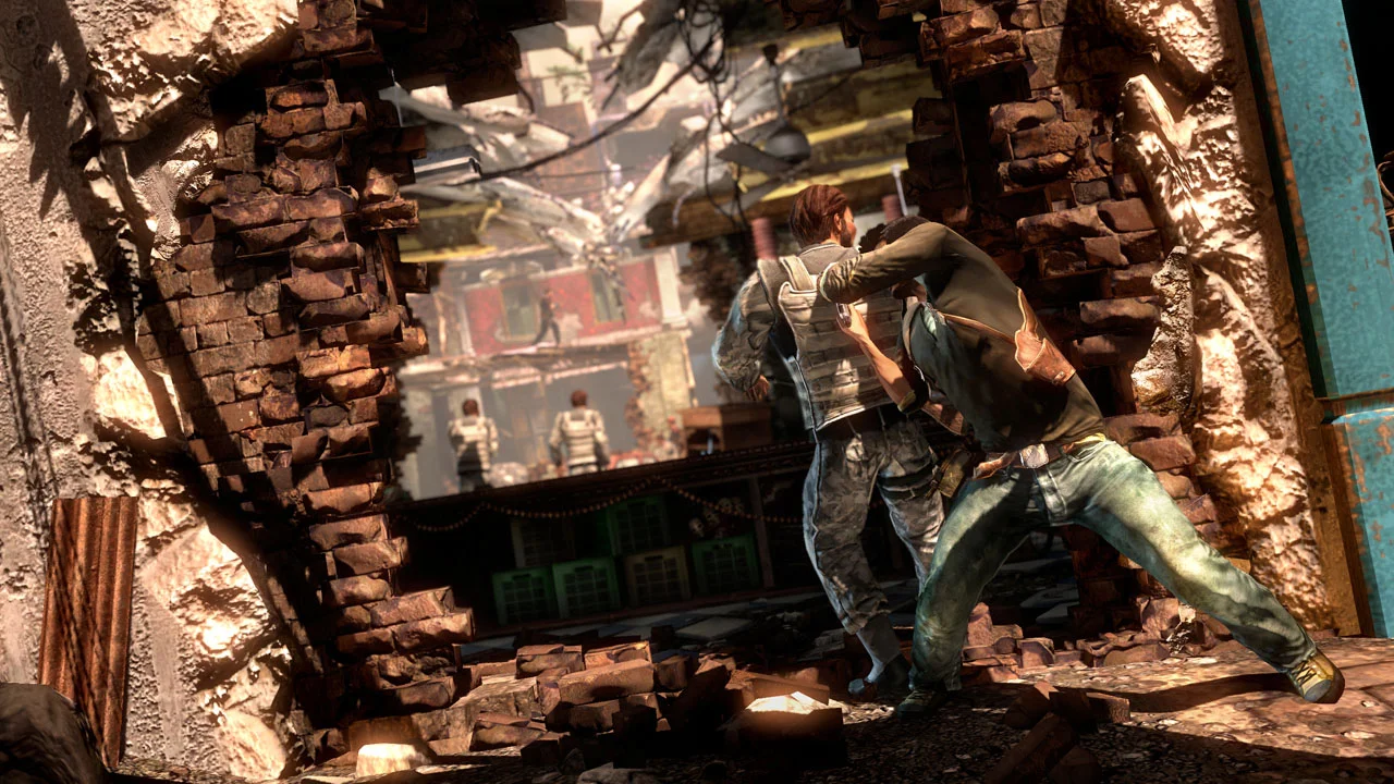 Uncharted 2: Among Thieves gameplay screenshot 5