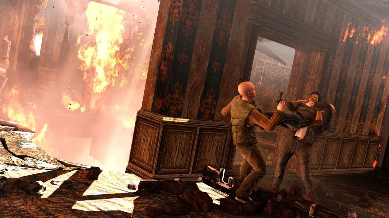Uncharted 3: Drake's Deception gameplay screenshot 2