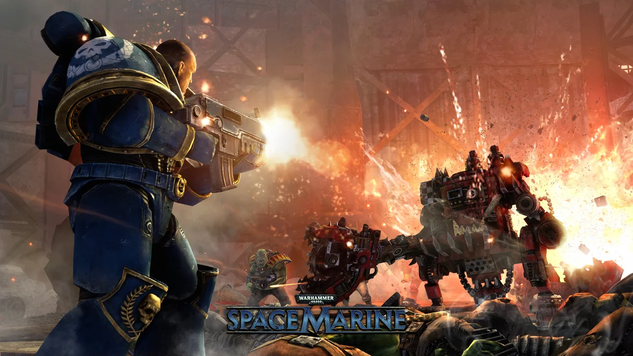 Warhammer 40,000: Space Marine gameplay screenshot 4
