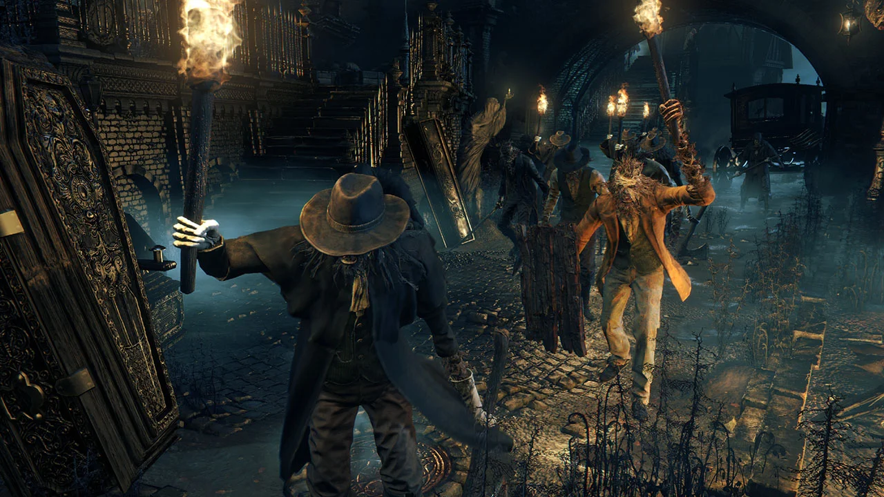 Bloodborne gameplay screenshot 2